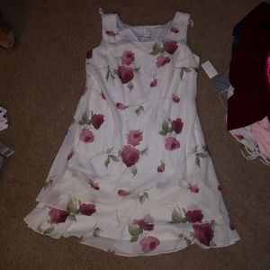 Floral print dress